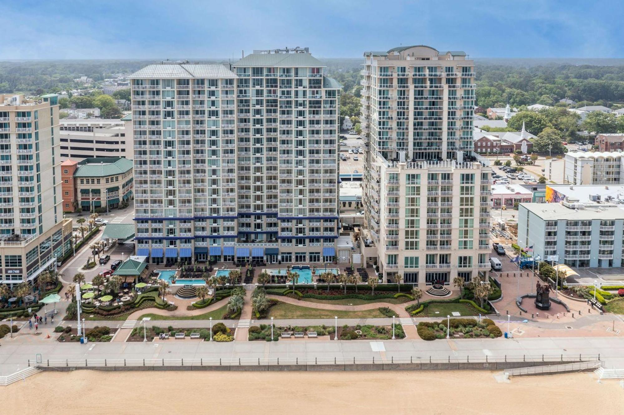 Hilton Vacation Club Oceanaire Virginia Beach Exterior photo